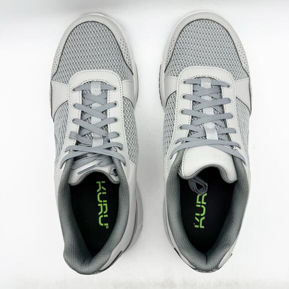 Kuru Mens Quantum 2 Walking Sneakers US 13 Wide EU 47 Grey Athletic EUC main image 11
